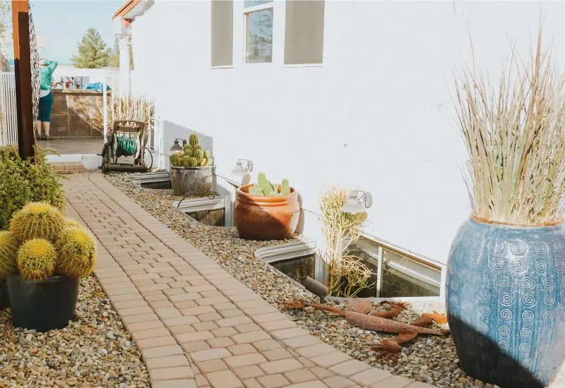 Pavers outside of a home in Florida